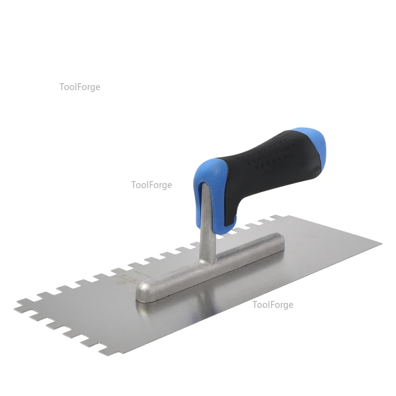 Multifunctional Decoration Stainless Steel California Square Notched Trowel For Large Format Tiles