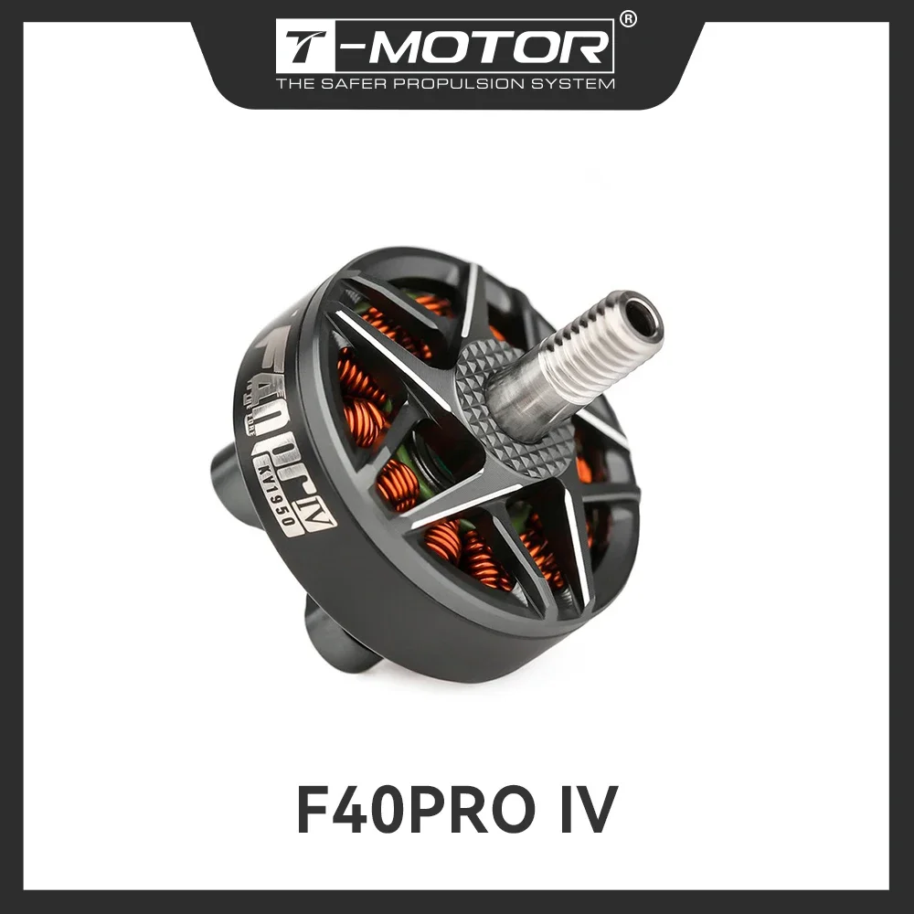 T-MOTOR F40PRO IV Brushless Motor 4-6S KV1950/KV2400 for RC Multirotor Racing Drone FPV