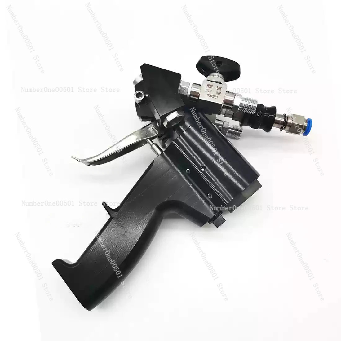 

Пистолет-распылитель из полиуретана/насадка для заливки/комплект аксессуаров, двухкомпонентный пистолет для пенообразования из черно-белого материала 1:1, холодное хранение