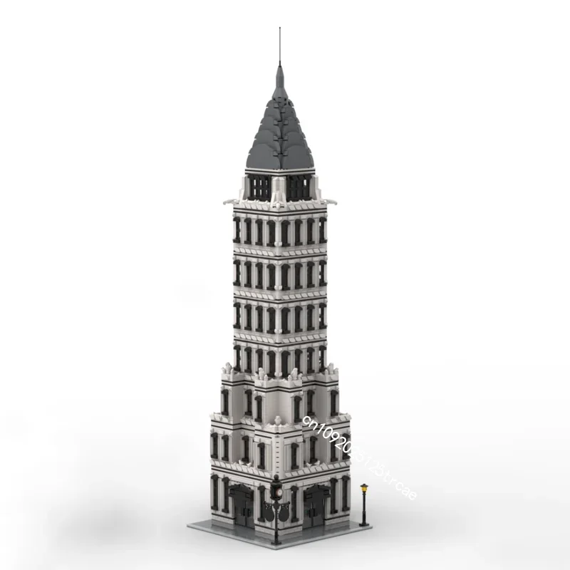

New 6887 Pcs City Hot Selling Street View Moc Modular Chrysler Model Custom Puzzle Diy Creative Ideas Kids Toys Birthday Gifts