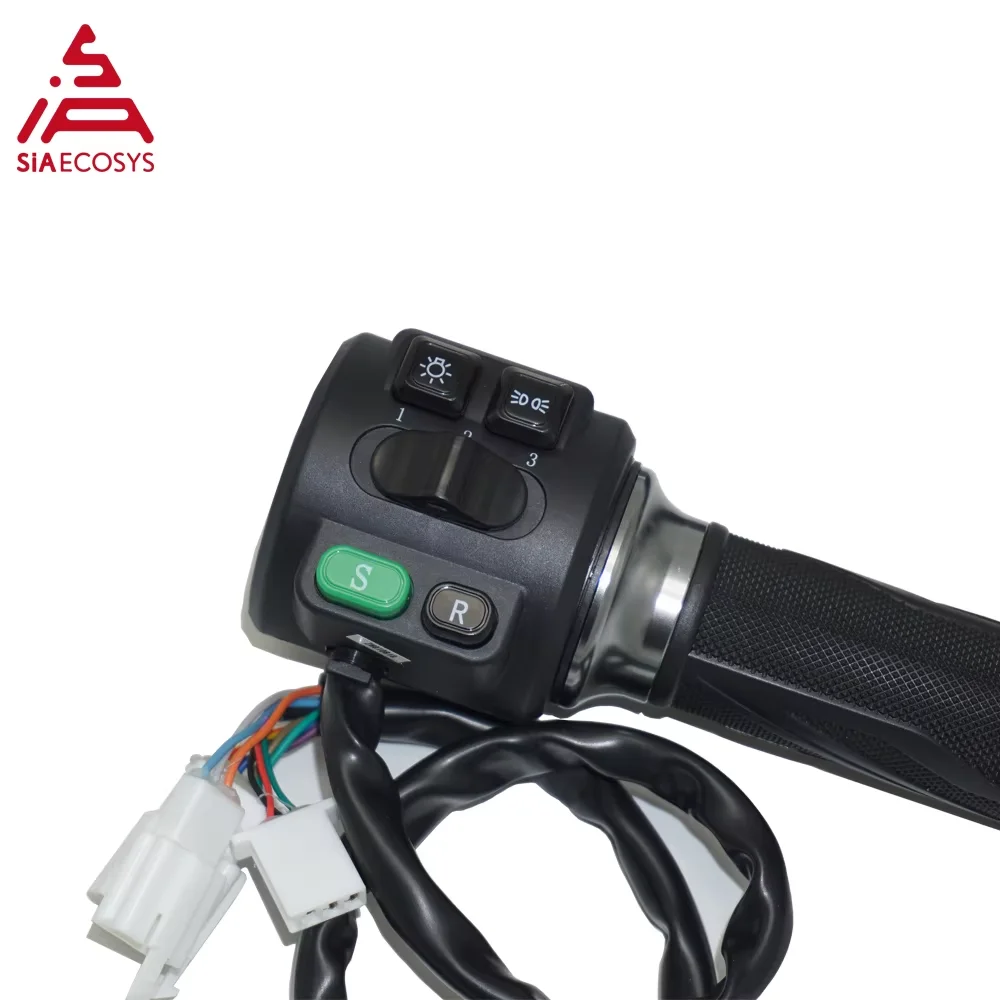 Interruttore combinato per moto elettrica Z6 Acceleratore a torsione completa