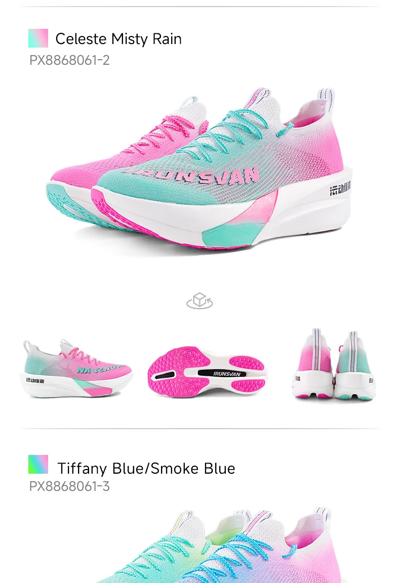 IRUNSVAN HEAT 3.0 Herren Leichte Laufschuhe Atmungsaktive Mesh-Sneaker Stoßdämpfend Rutschfest Weiche Sohle Vielseitig für Fitness – Detail 19