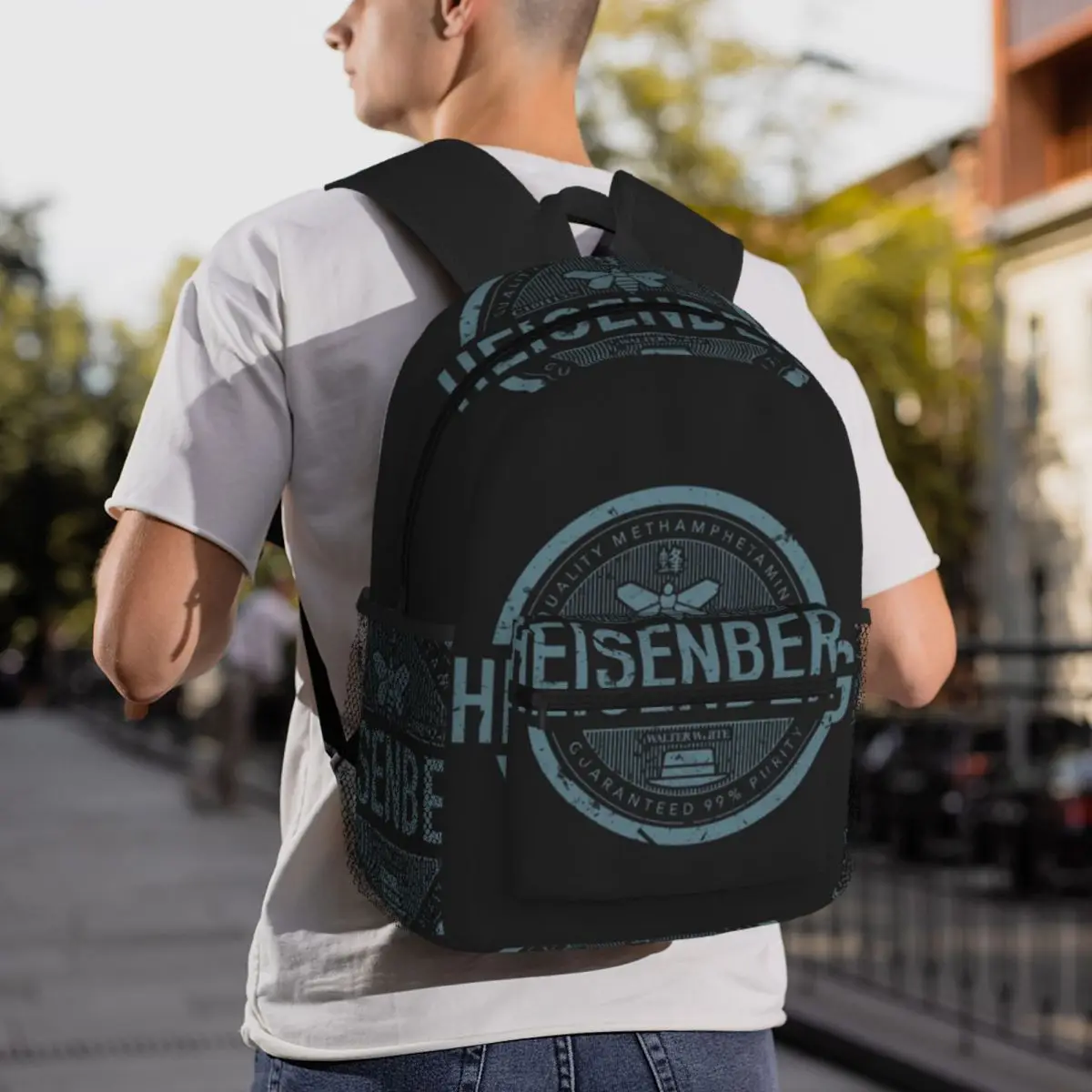 Breaking Bad Golden Moth Fashion Heisenberg Bee Backpack Student BookBag Children School Bag Laptop Shoulder Bags for Boys Girls