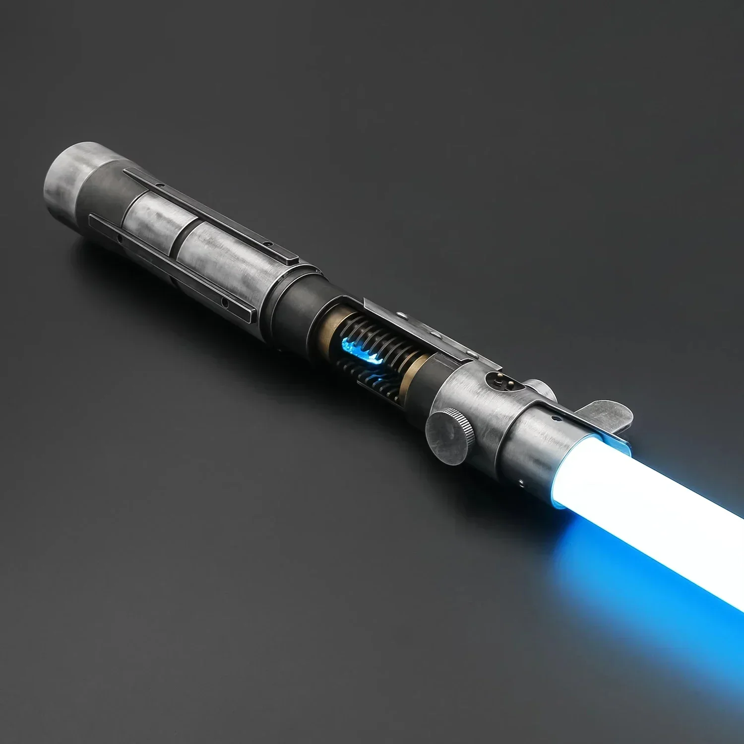 TXQSABER Weathered Lightsaber โลหะ Hilt Heavy Dueling Profie 2.2 ดาบ SNV4 Neo Pixel เลเซอร์คอสเพลย์