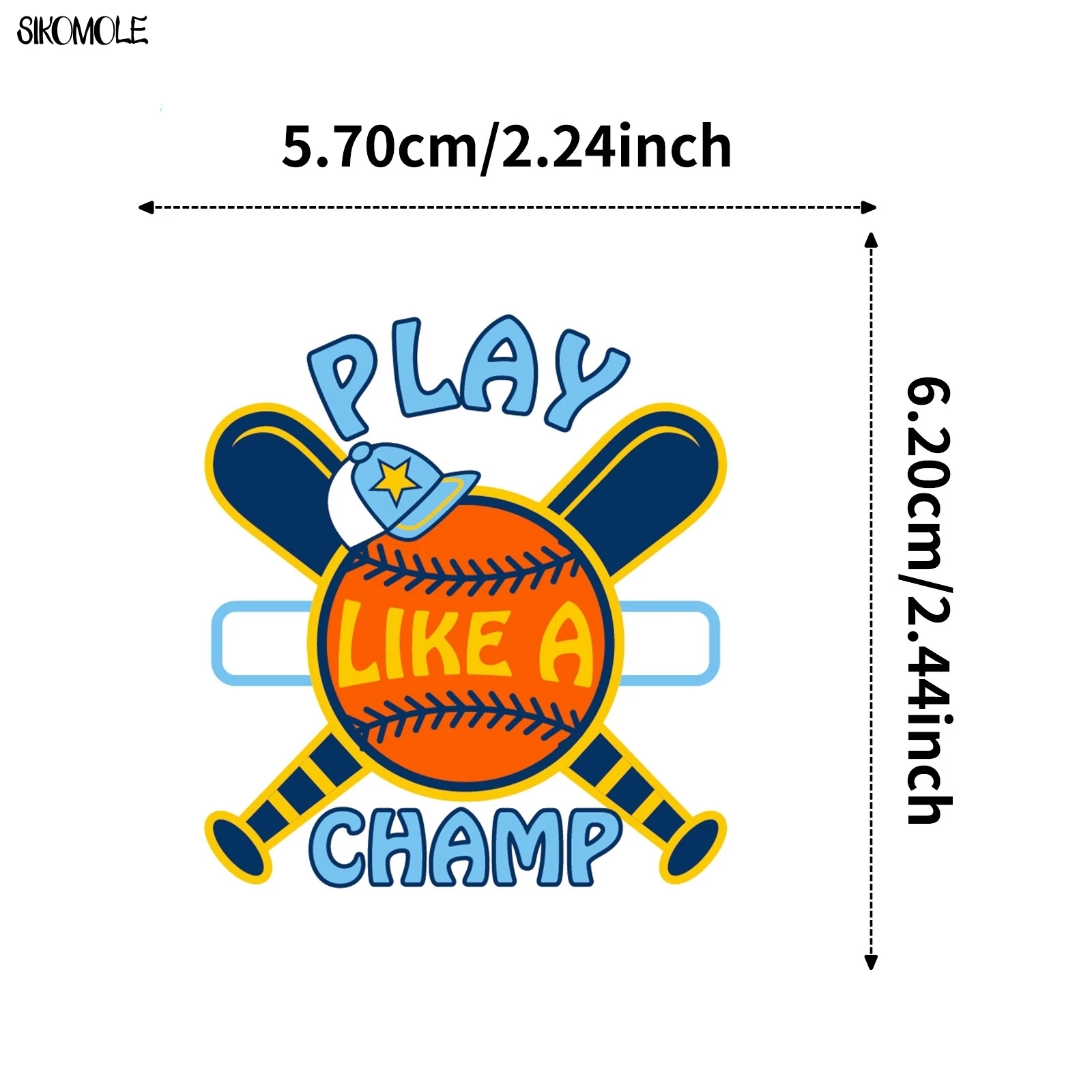 10/50 SZTUK Kreskówkowe Naklejki Graffiti z Motywem Baseballu i Softballu Estetyczne DIY Scrapbook Laptop Artykuły Papiernicze Walizka Naklejki Zabawki dla Dzieci