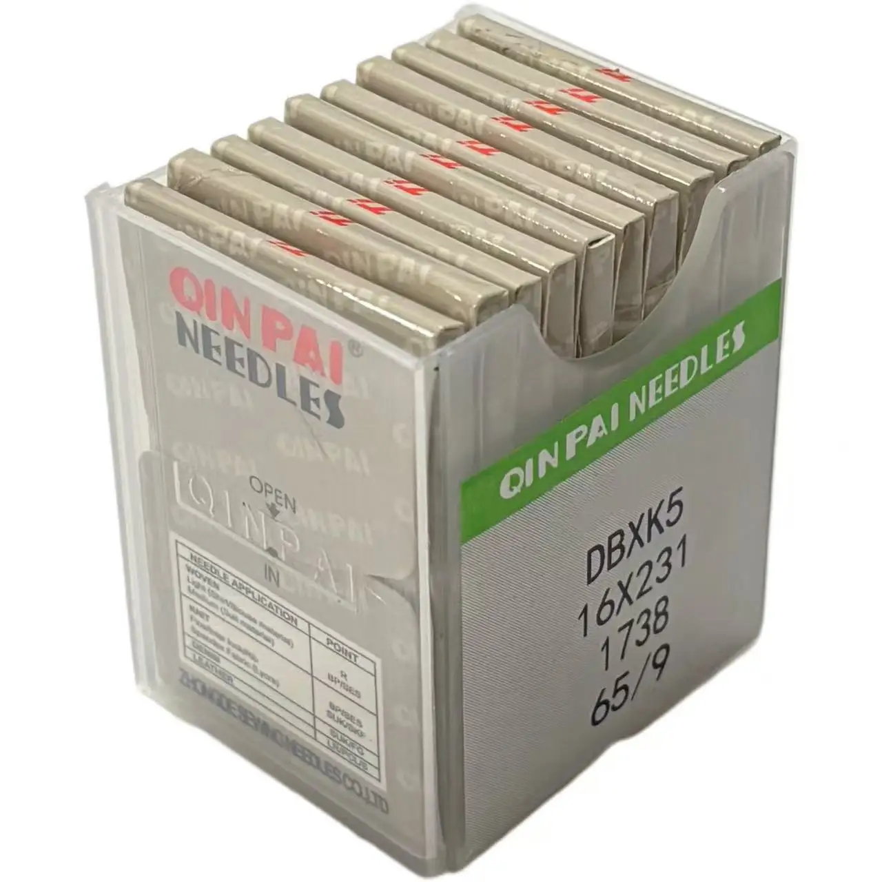 100PCS Agulhas para Máquina de Bordar QINPAI DB*K5 para Máquinas de Bordar TAJIMA / Barudan / Chinesas