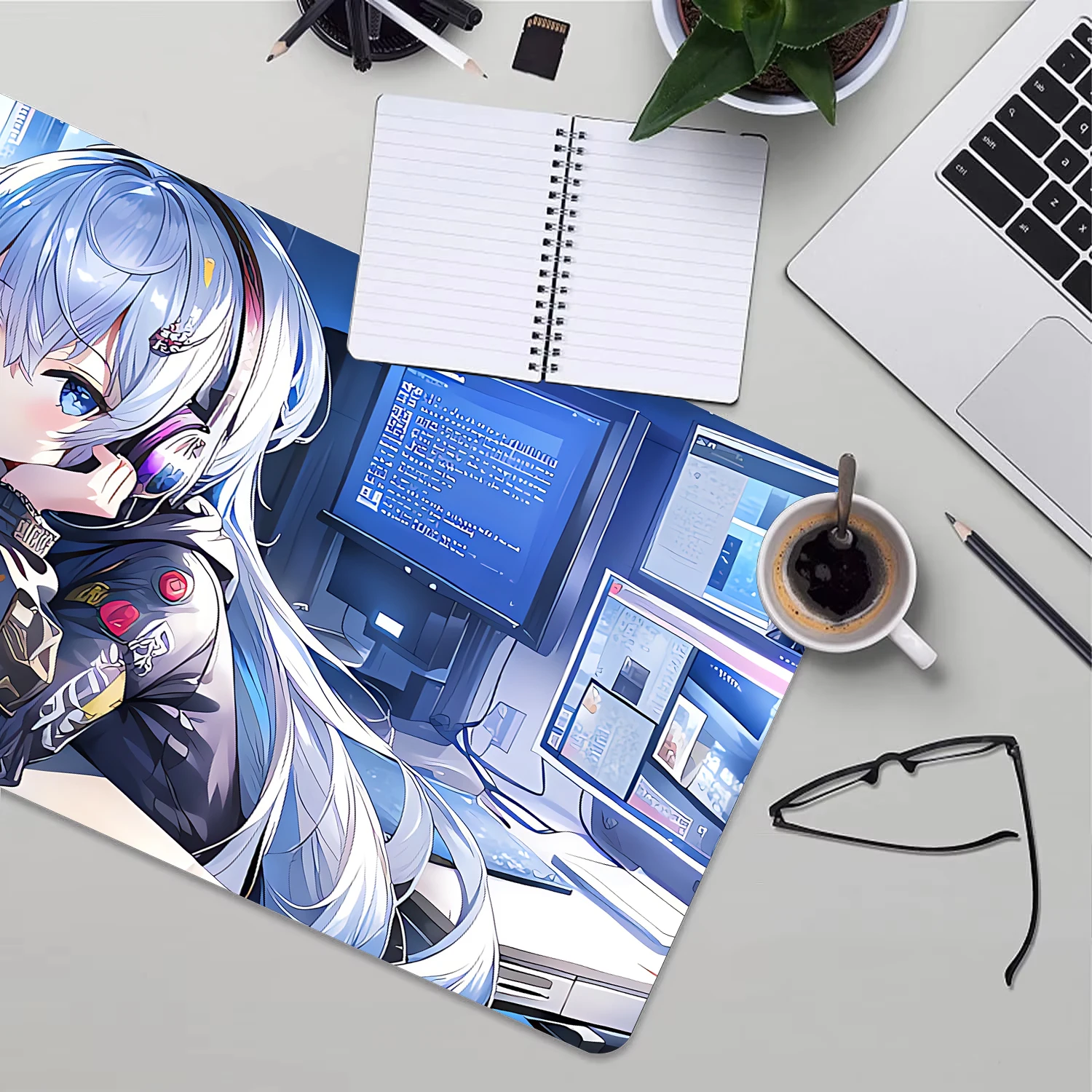 Animation art mouse pad Home office computer rubber non-slip desk mat Multi-model laptop protective pads FPS/MOBA dedicated XXL