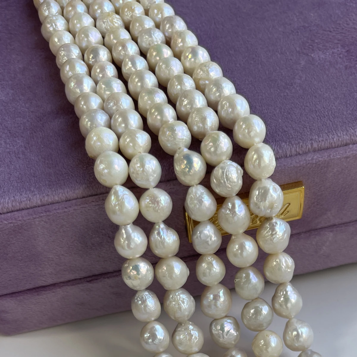 8-9mm Potato Shaped Natural Freshwater Pearl Loose Beads Luster Craft Beads for DIY Jewelry Making Necklace Bracelet Accessories
