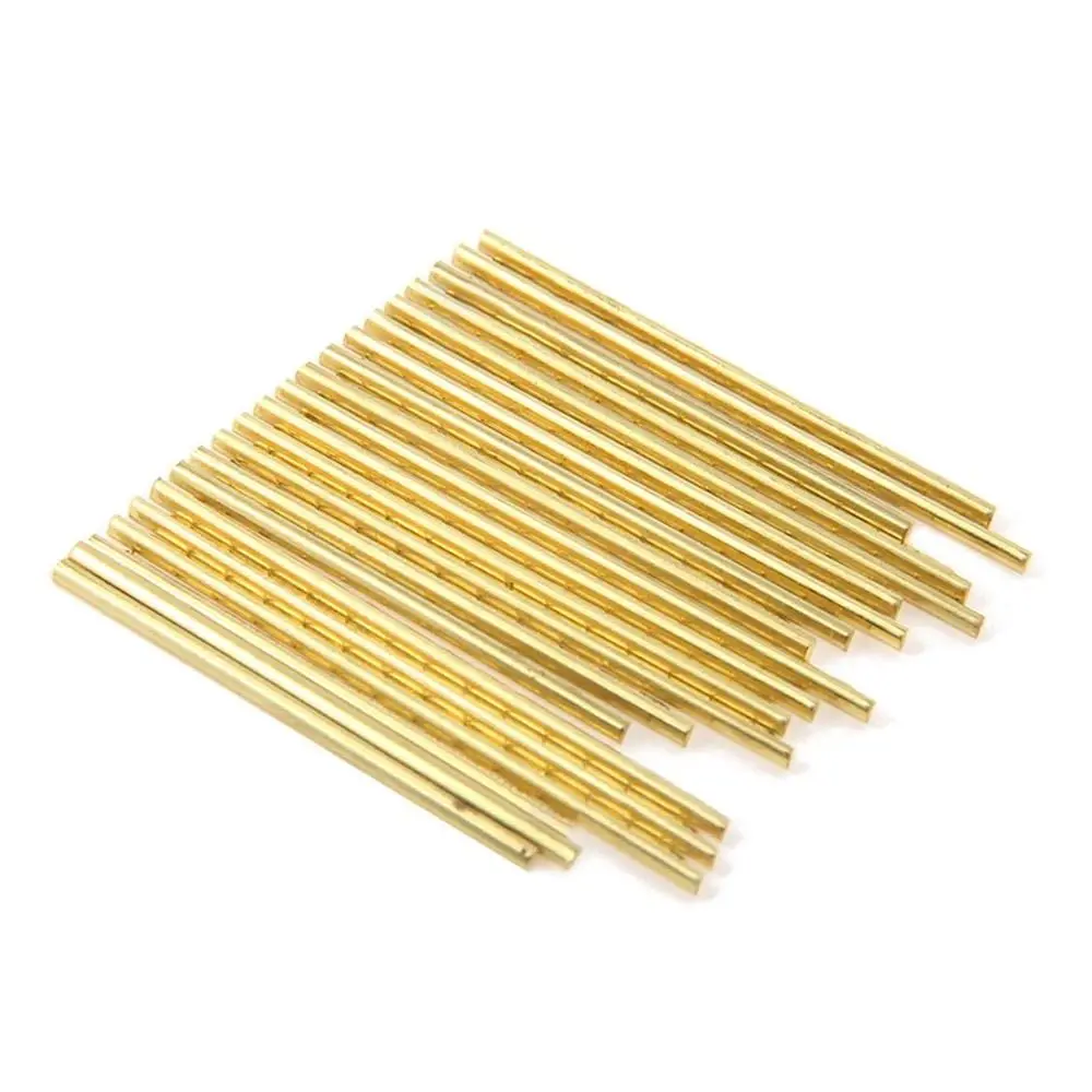 New 2.0mm Guitar Brass Fret Wire Brass 19Pcs/ Set Fingerboard Frets 2.2mm Guitar Replacement Parts Classic Guitar