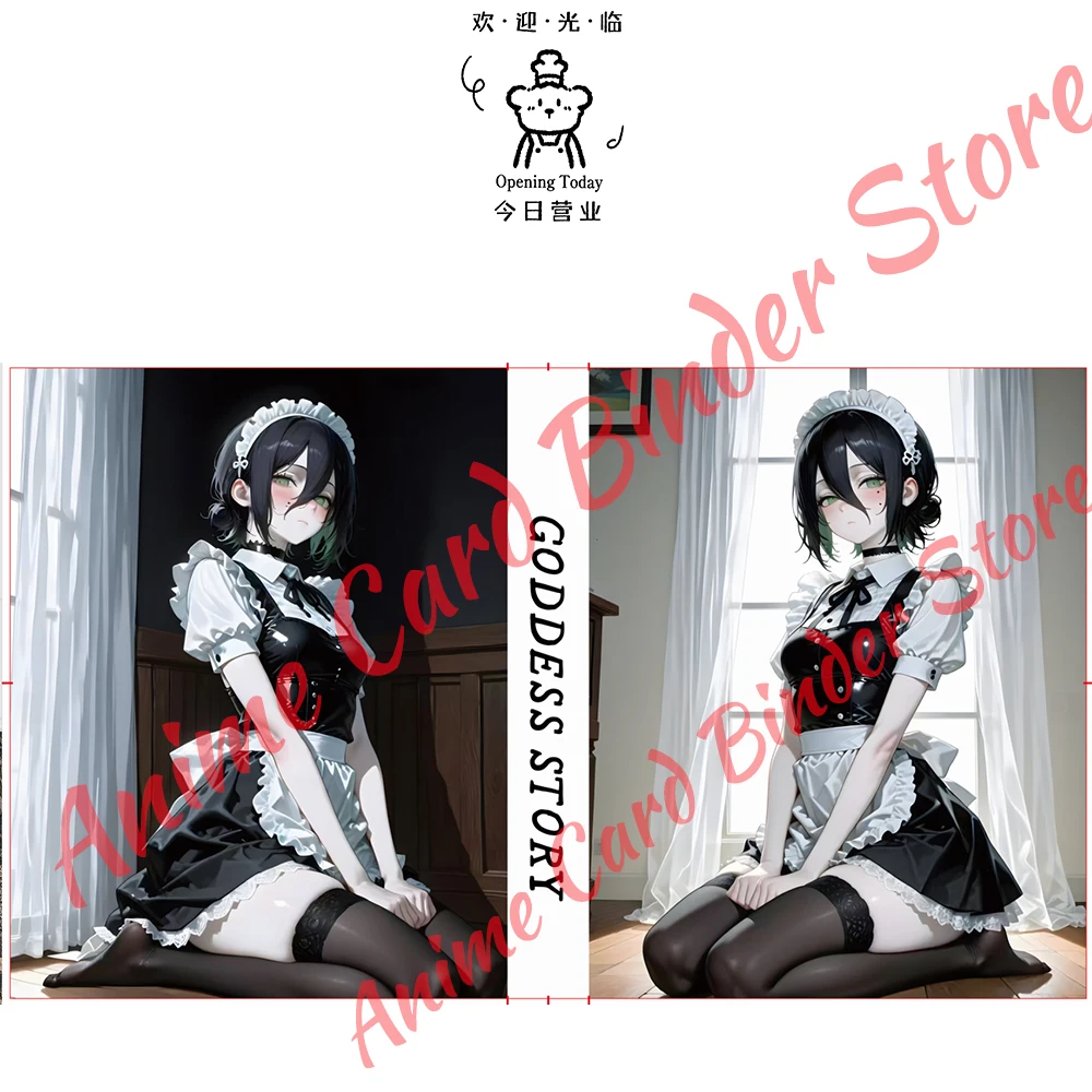 Newest Maid Style Reze Card Binder Various Large Capacity DIY Album Cover Customization with Pictures Exclusive Gifts