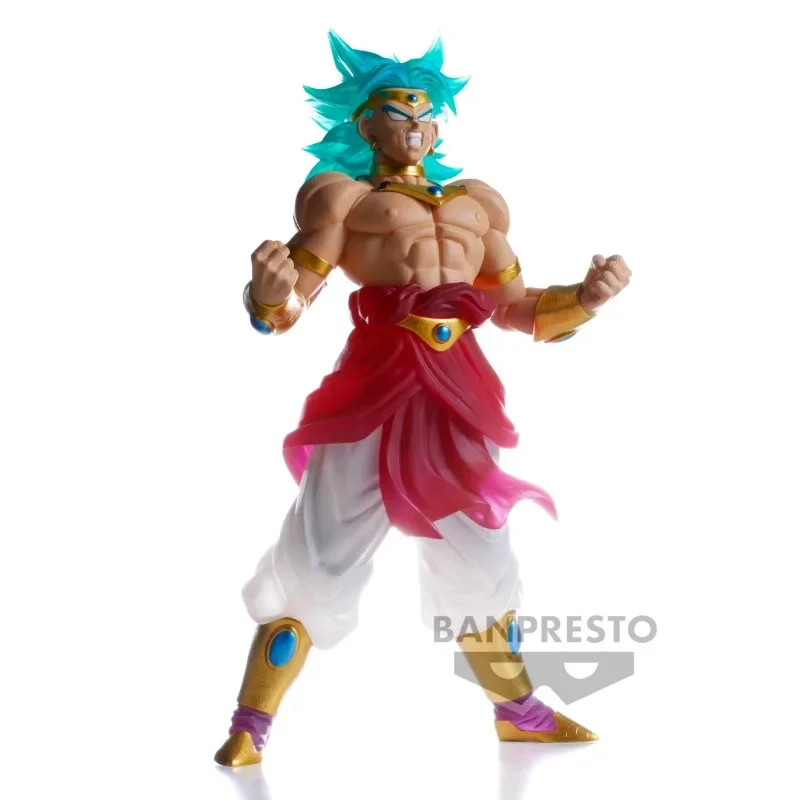 Bandai banpresto original dragon ball z clearise super saiyan broli anime figura de ação brinquedos modelo colecionável presentes para crianças