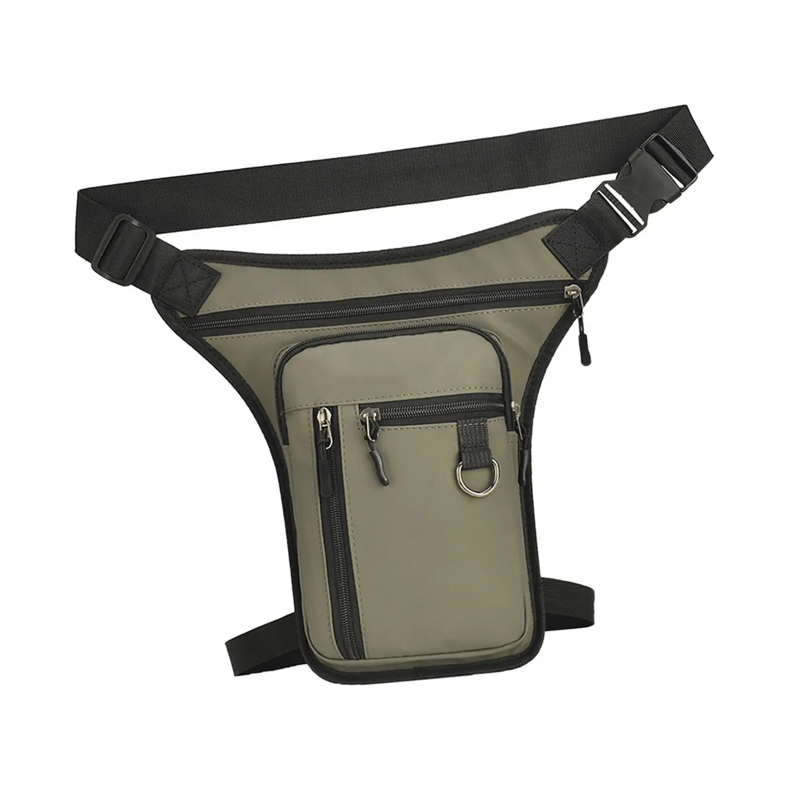 Thigh Bag Waist Pack Adjustable Waist and Thigh Strap for Motorbike Ride