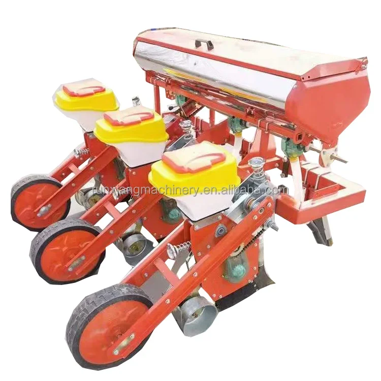 High precision corn planter seeder fertilizer equipment used for 4 row corn planters sale shipping