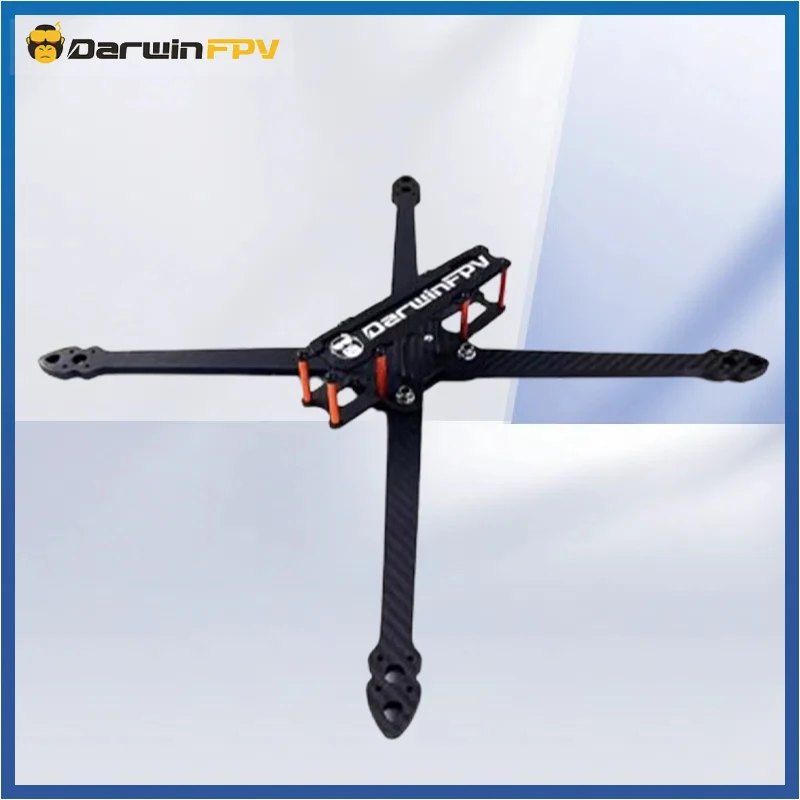 

DarwinFPV X10 10inch 410mm Wheelbase 7.0mm Thickness Arm TrueX Carbon Fiber Frame 10'' for Long Range FPV RC Freestyle Drone
