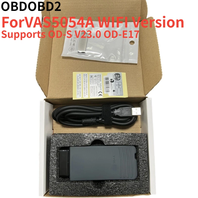 NEW WIFI/USB Support upgrade ForVAS5054A VA-S 5054a Support OD-S23/OD-E17 For V-W For Au-di VaS 6154 DOIP V23 Diagnosis Tool