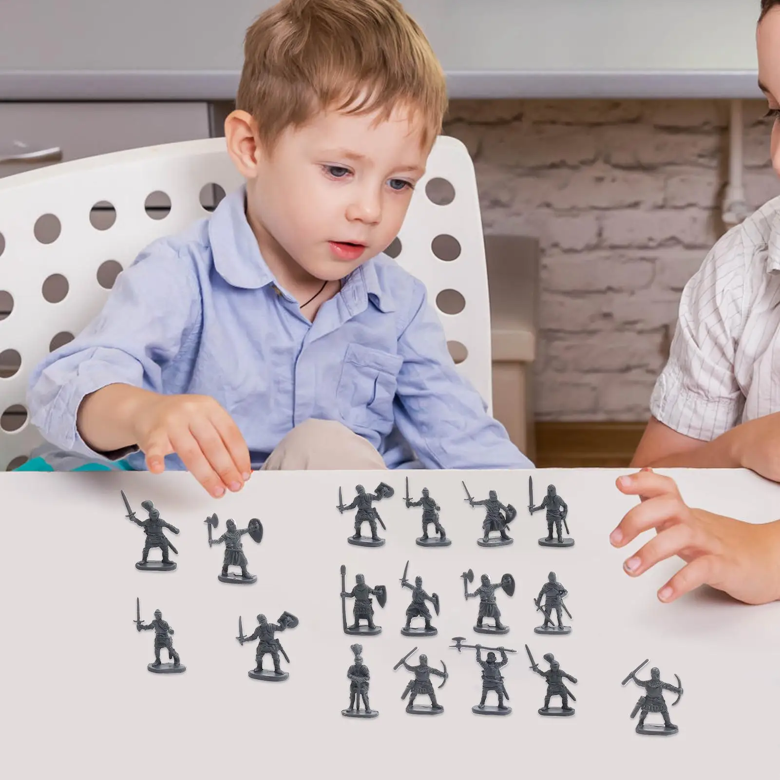 미니 군인 남자 모델 동상 보드 게임 Playsets 액션 피규어, 장난감, 미니 인형, 군인 캐릭터, 어린이 장난감