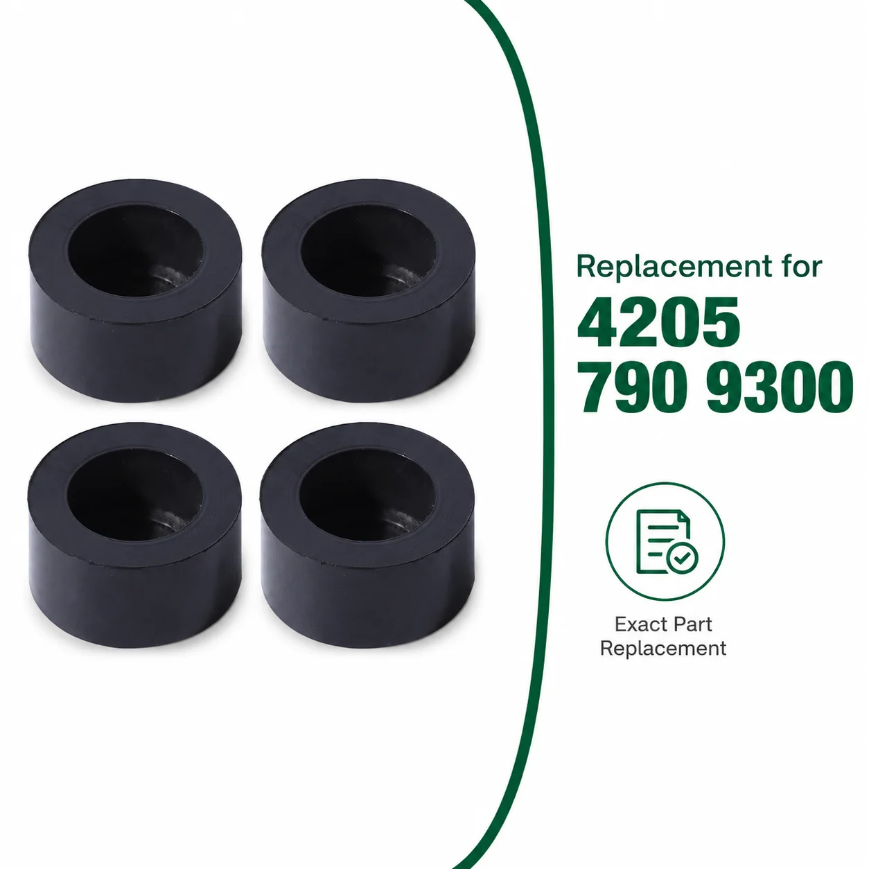 4Pcs Anti-Vibration Rubber Buffer Foot Pad Set For Stihl TS410 TS420 TS510 TS700 TS760 TS800 Cut-Off Saw Replaces 4205 790 9300