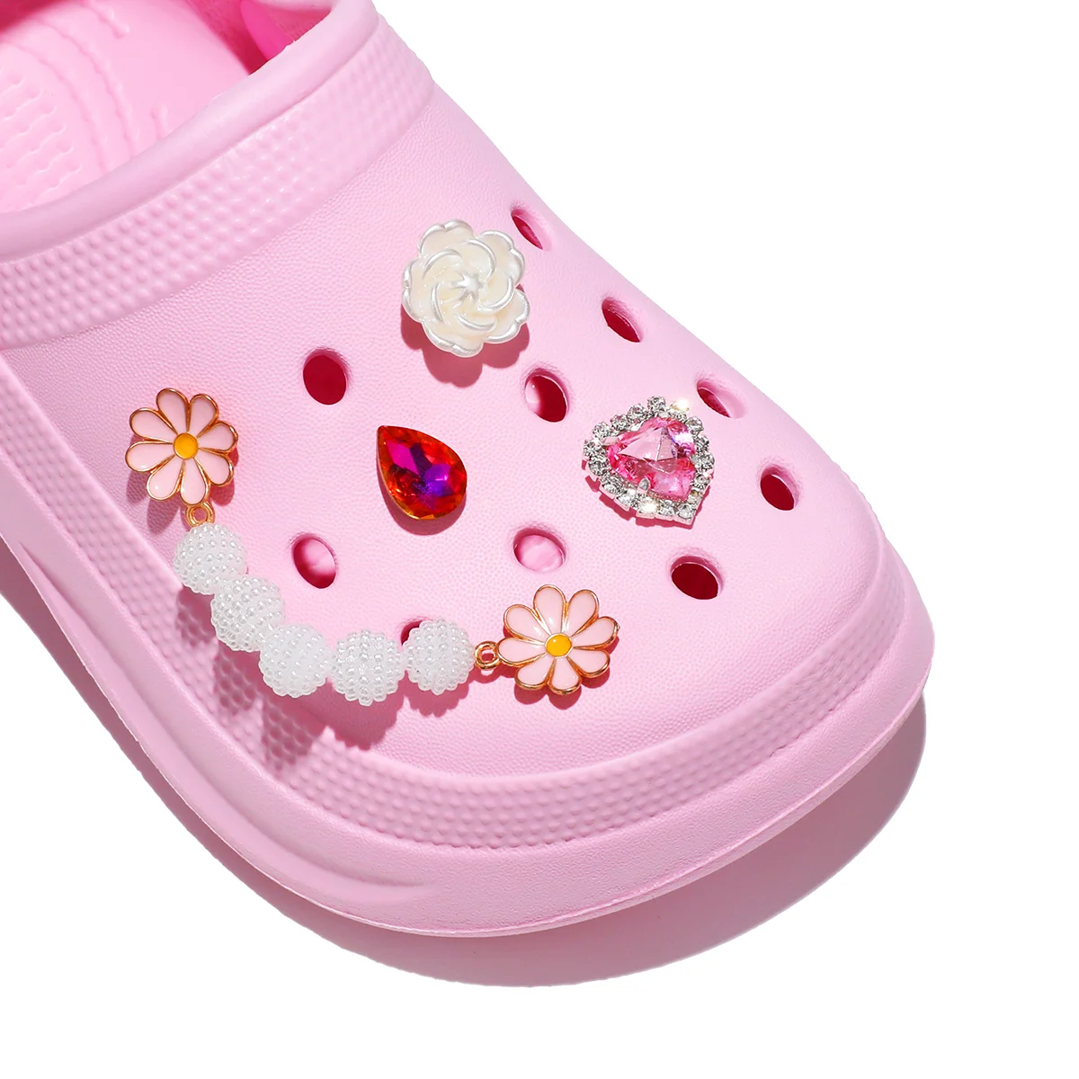 Kinder-Clogs und Pantoletten, Leichte EVA-Gartenschuhe, Rutschfeste Kindersandalen, Atmungsaktive Slip-On-Schuhe für Drinnen und Draußen 168 – Detail 10