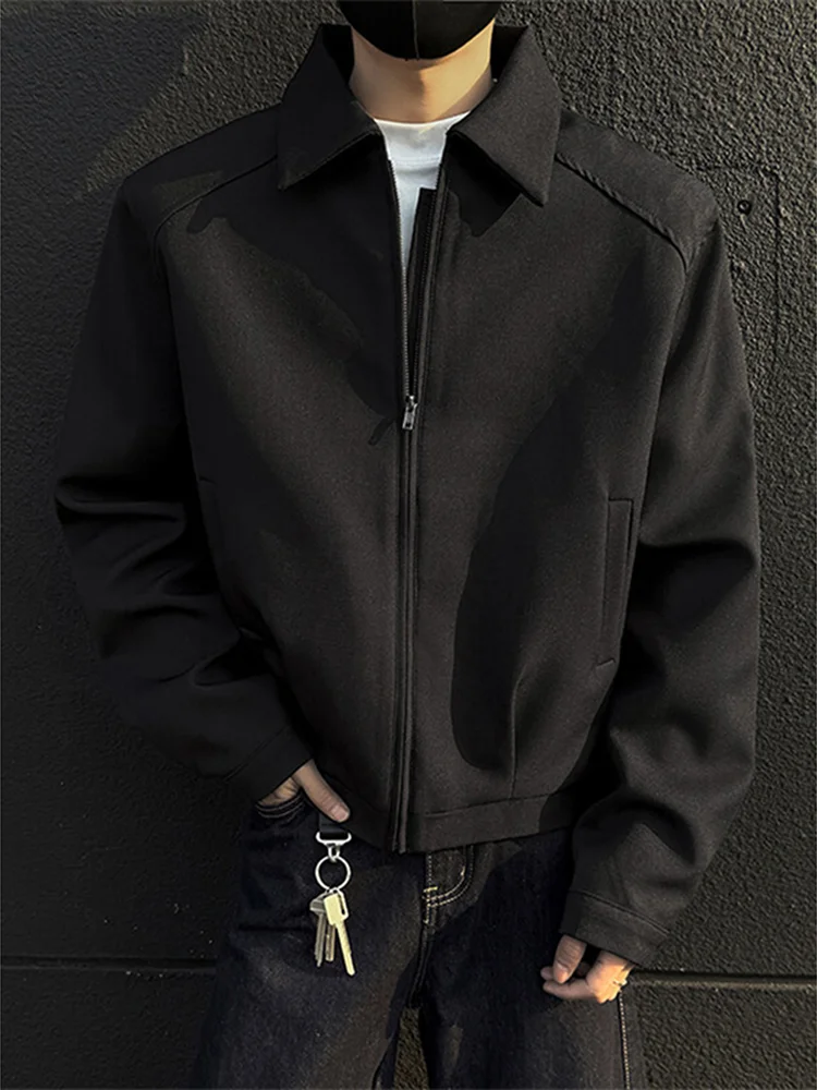 

Cleanfit Bla ort Men's Jaet oulder Pad American Sle Spring Autumn Faion Slim Fit irt Youth ular Online Exclu...