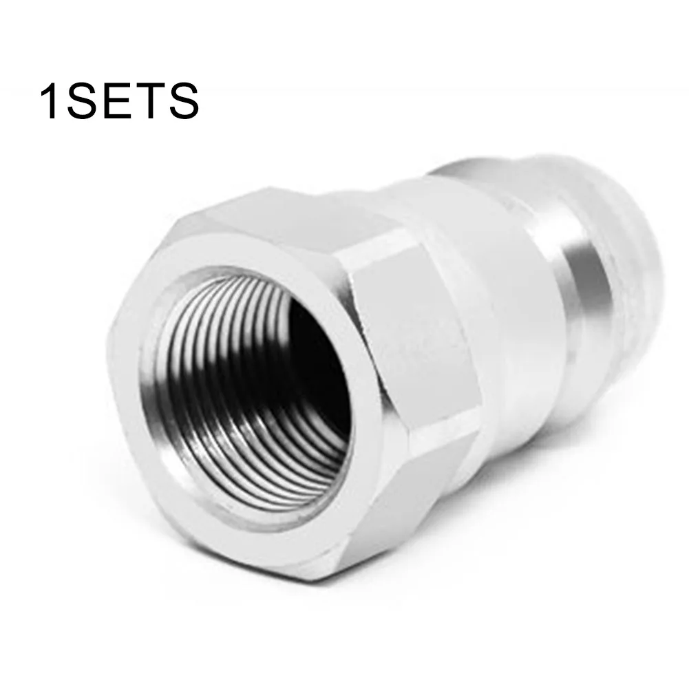 Imagem -05 - Encaixe de Liberação Rápida Iso Iso7241-a Npt um Conector de Acoplamento Hidráulico Relação de Mudança Rápida Npt1