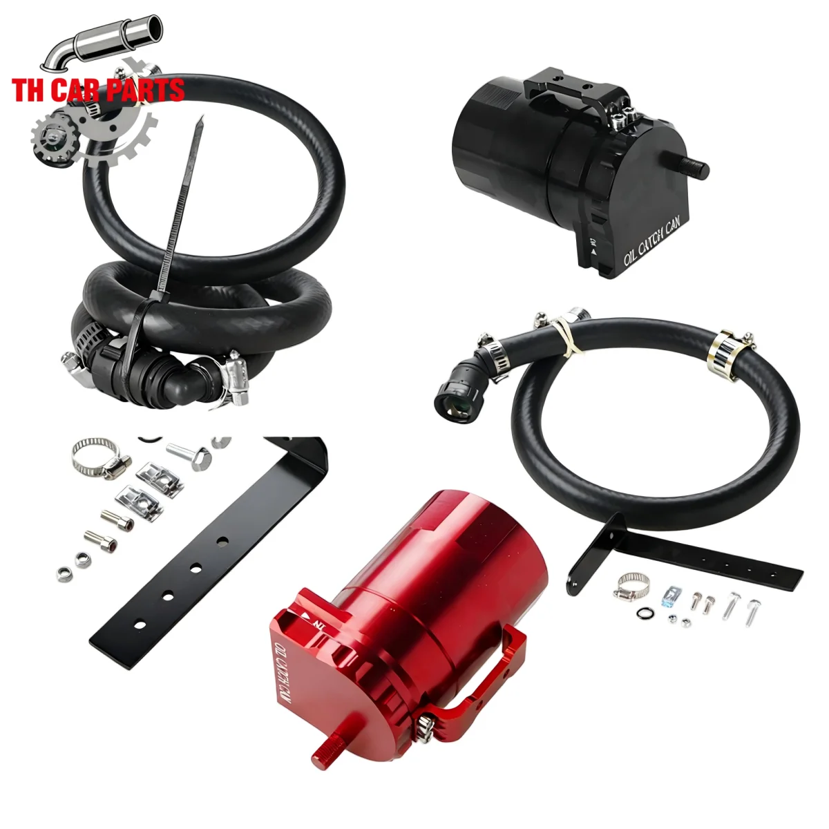 Oil Catch Can Reservoir Tank For Ford F150 5.0L Raptor 2.7L 3.5L Ecoboost Oil Catch Can Kit