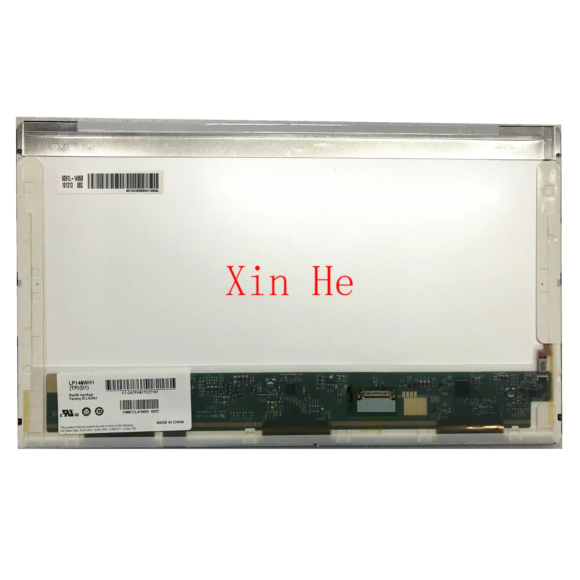 LP140WH1-TPD1 Fit B140XW01 V.4 N140B6-D11 Laptop Lcd Screen 1366*768 EDP 30 pins