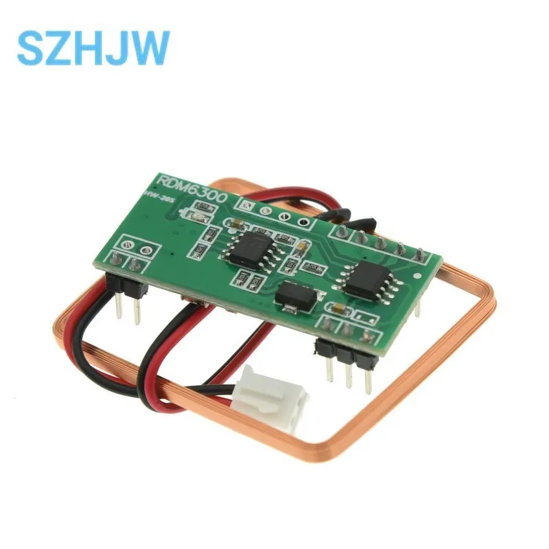 Модуль считывания RFID 125 кГц RDM6300 UART, система контроля доступа на выходе для комплекта «сделай сам»