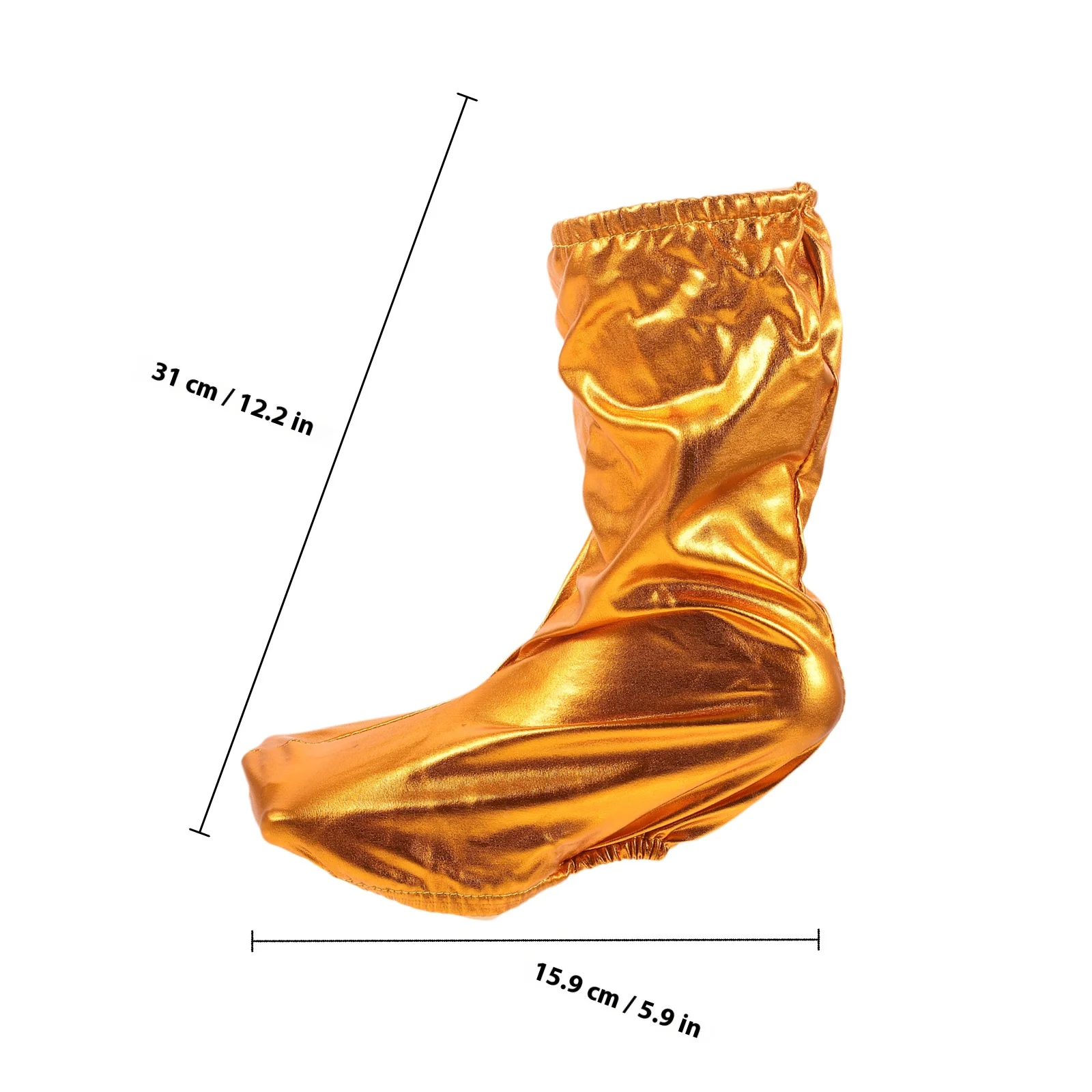 1 쌍 어린이 커버 어린이 무대 공연 양말 파티 공연을위한 편안한 경량 신발 보호대