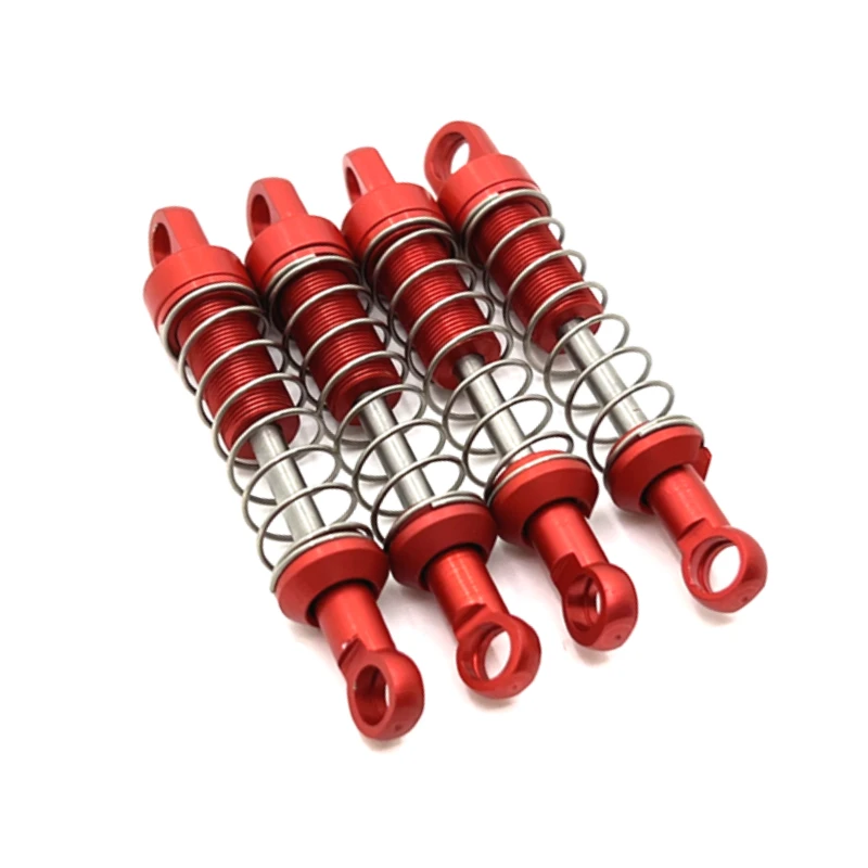 4Pcs Metall Upgrade Vorne Und Hinten Externe Frühling Stoßdämpfer RC Auto Teile Fit Für MN 1/12 MN168 MN78 RC auto Zubehör