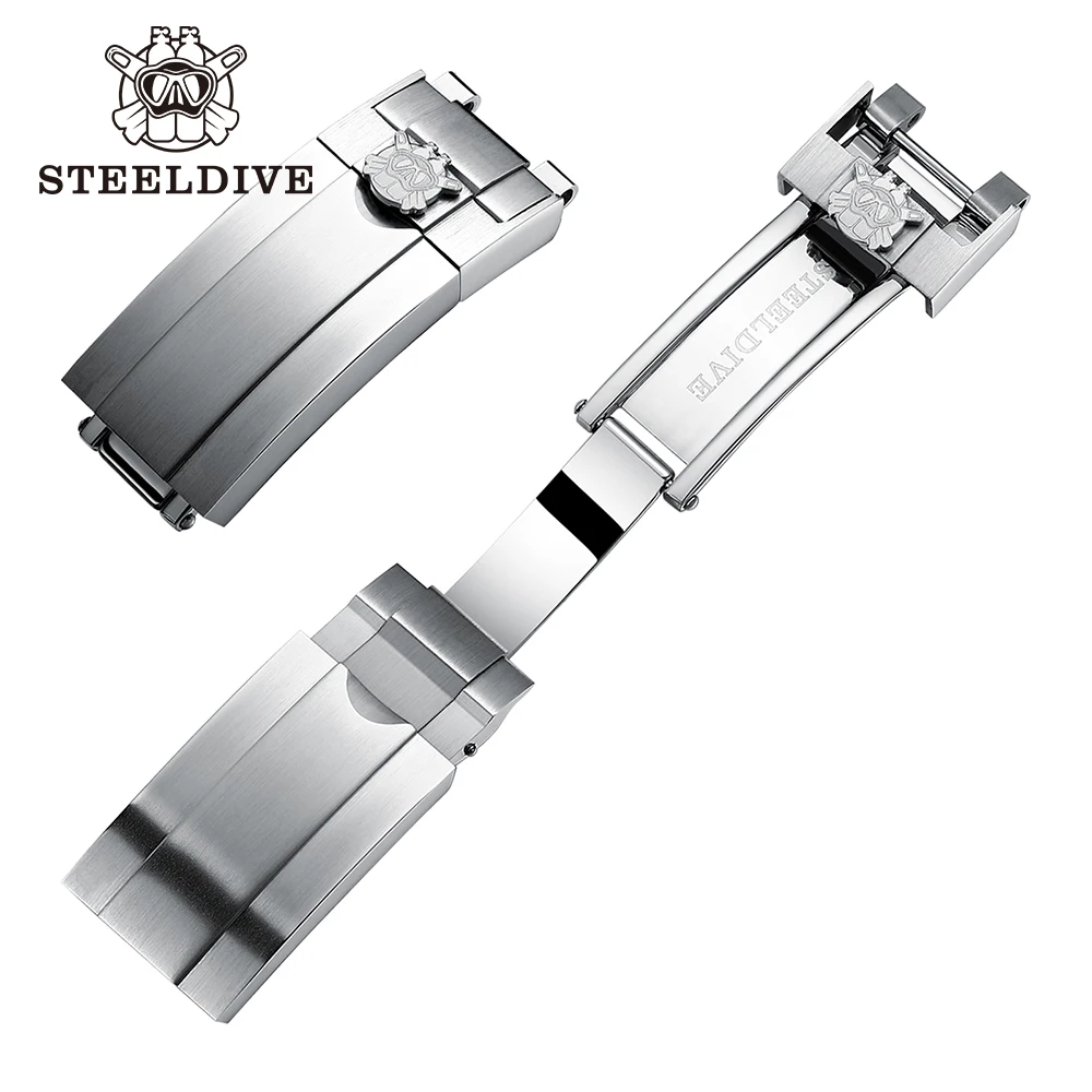 Imagem -06 - Steeldive ar Sapphire Crystal Ver para Homens Relógio de Mergulho Mecânico Automático Inoxidável Relógio de Mergulho Cerâmico 44 mm Sd1974l