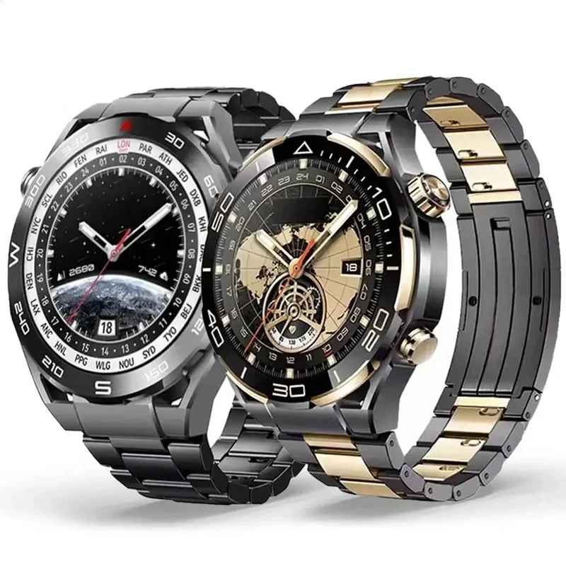

22mm Titanium Strap for Huawei Watch 5 46mm 4 4 Pro Ultimate Metal Bracelet f or GT2 GT3 GT4 GT5 Pro 46mm Stra p