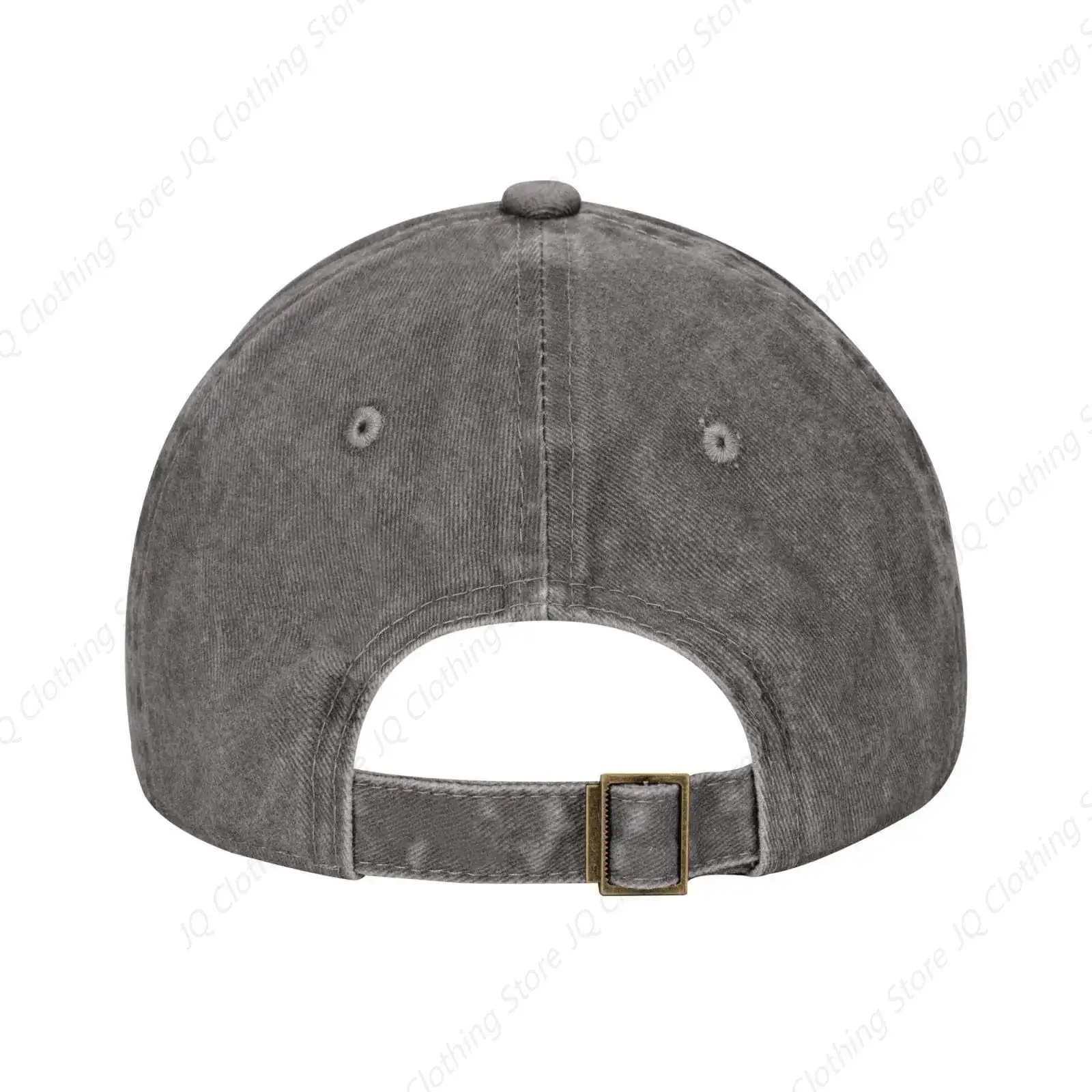 Halloween Kürbis Vintage gewaschene Denim Baumwolle Low Profile Männer Papa Trucker Hut schwarz angepasst Baseball ball Kappe für Männer Unisex