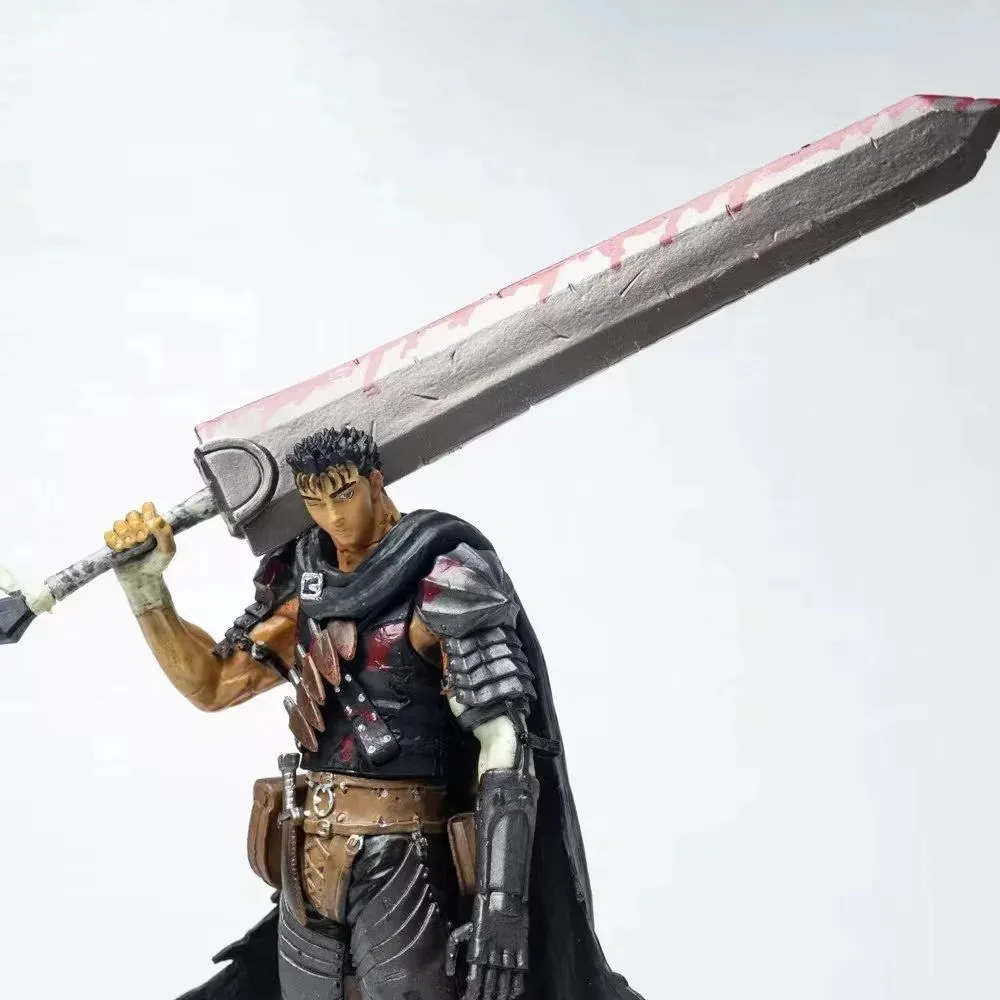 Berserk Guts Black Swordsman SH figura de acción de PVC, modelo de Guts, juguetes de colección, muñeca para niños, regalo