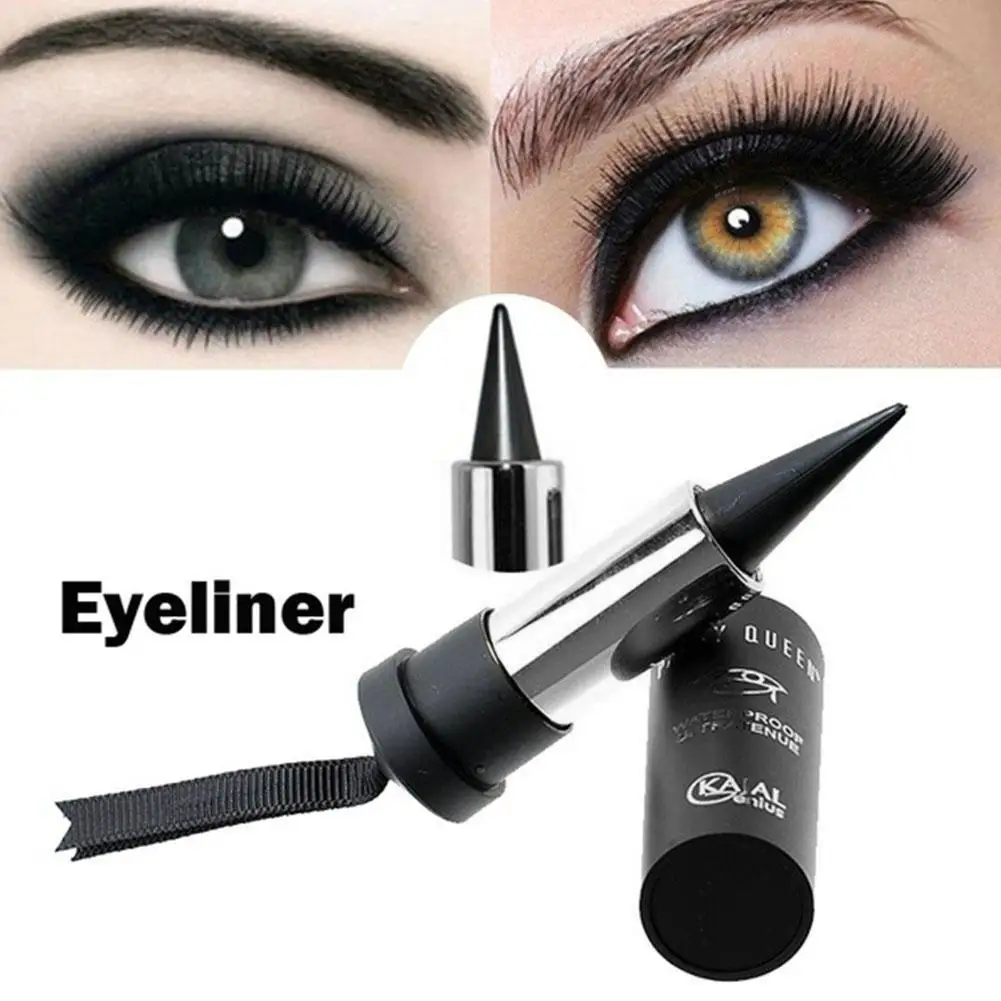 Portable Eyeliner Cream Eye Liner Pen Natural Waterproof Makeup Lasting Eyeliner Eyes Professional X5e4