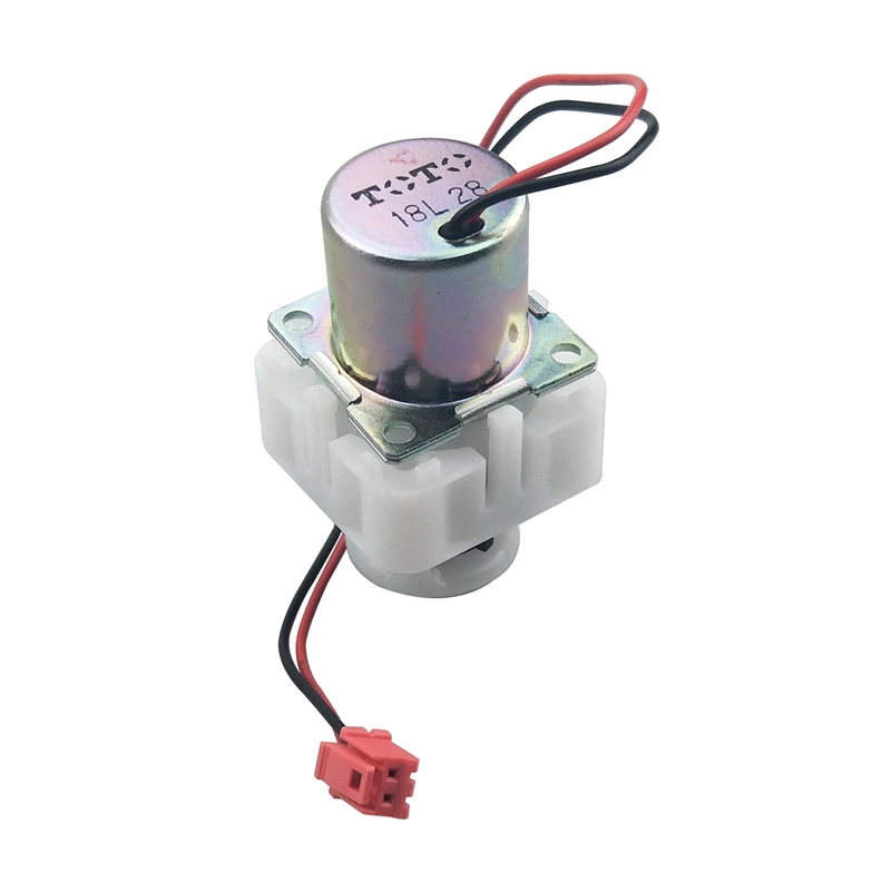 Componente de reparación de válvula solenoide de grifo automático, Compatible con varias cajas de control, voltaje de 6V, enchufe rojo, original, in