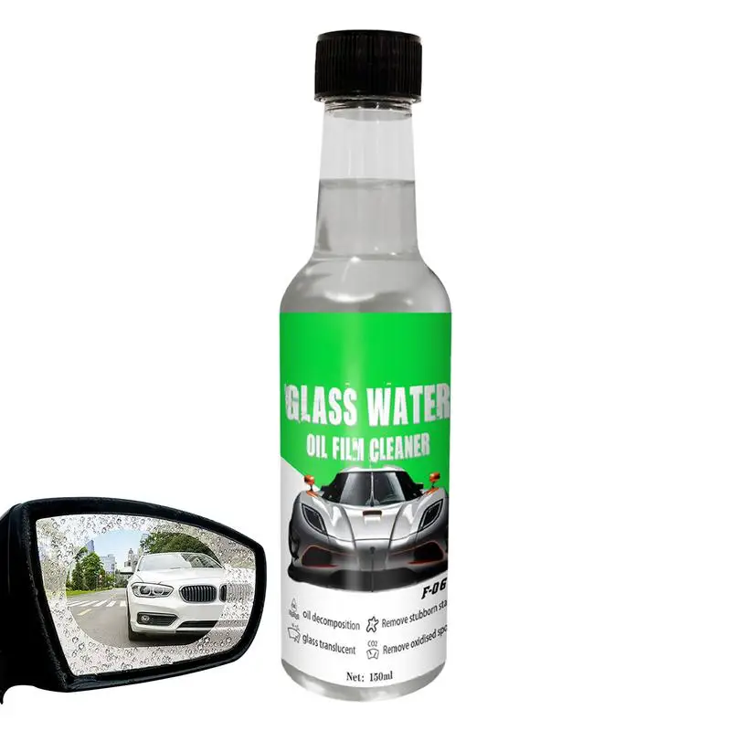 

Car Windshield Oil Film Cleaner Effective Windshield Washer Fluids Window Film Remover To Repair For Clear Vision Of Driving