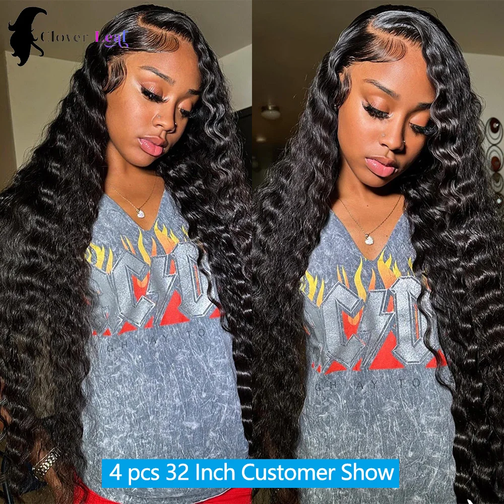 12A حزم موجة عميقة الشعر البشري البرازيلي ريمي 30 32 بوصة الخام مجعد الشعر حزم 100% شعر مستعار بشري حزم الشعر البشري #2