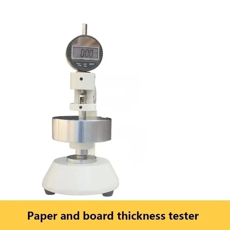 220v Paper And Cardboard Thickness Tester Corrugated Cardboard Thickness Tester Digital Display Paper Thickness Testing Machine