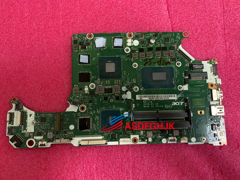 

Original DH5VF LA-F951P For ACER Nitro AN515-52 Laptop Motherboard NB.Q3L11.001 With SR3Z0 I5-8300HQ CP Fully Tested