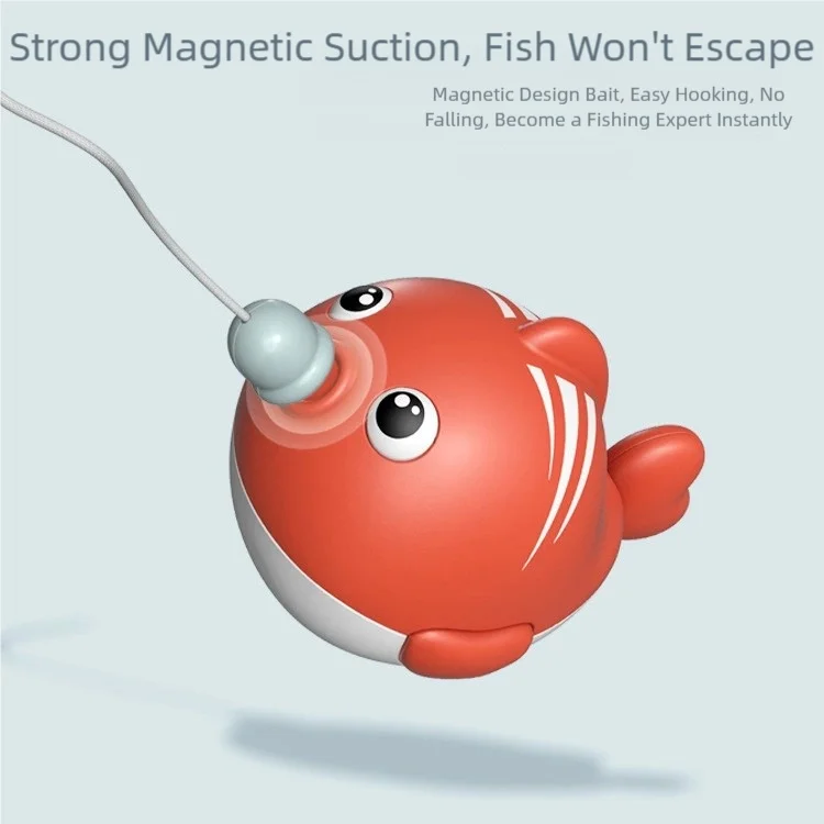 Popular Overseas Fun Children's Bath Fishing Toy Set for Ages 3 and Above, Magnetic Fishing Rod + Fishing Net, Floating Fish Bathtub Water Toys, Sensory Enlightenment and Educational Gifts for Playing in the Bathtub, Sensory Stimulation and Early Education, Away from Electronic Screens, for Boys and Girls, Toddlers, to Make Bath Time More Enjoyable, Children's Birthday and Holiday Gifts, Suitable for Black Friday, Christmas, and Other Events