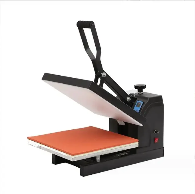 

38*38 Flat Manual Operate Ironing Press Heat Press Machine for T-Shirts Clothing Personalized Custom Digital Flatbed Transfer