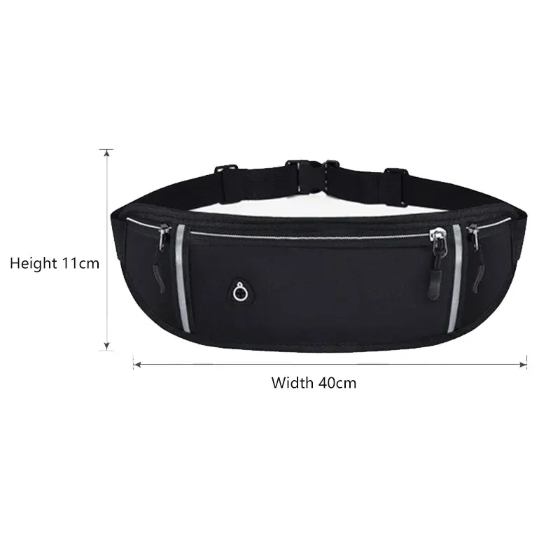 Riñonera deportiva para correr, bolso para teléfono móvil, paseo al aire libre, riñonera Invisible antirrobo para mujer, nuevo bolso cruzado resistente al desgaste