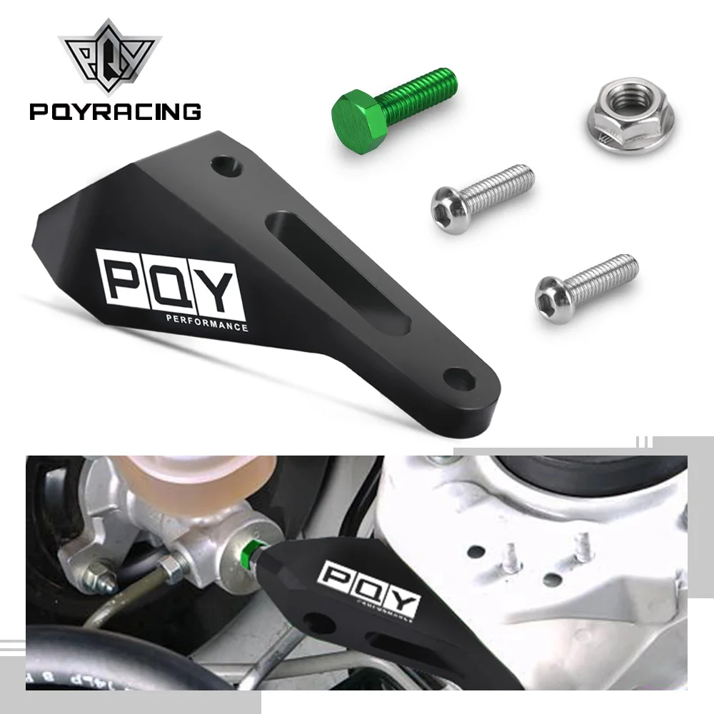 PQY - Brake Master Cylinder Brace For Subaru BRZ / Scion FR-S / Toyota 86 black with PQY logo PQY-HBM01BK-QY