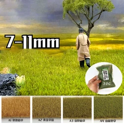 Static Grass 7-11mm DIY Model Making  Simulation Nylon Turf Lawn Diorama Architecture Building Layout Railway Train Landscape