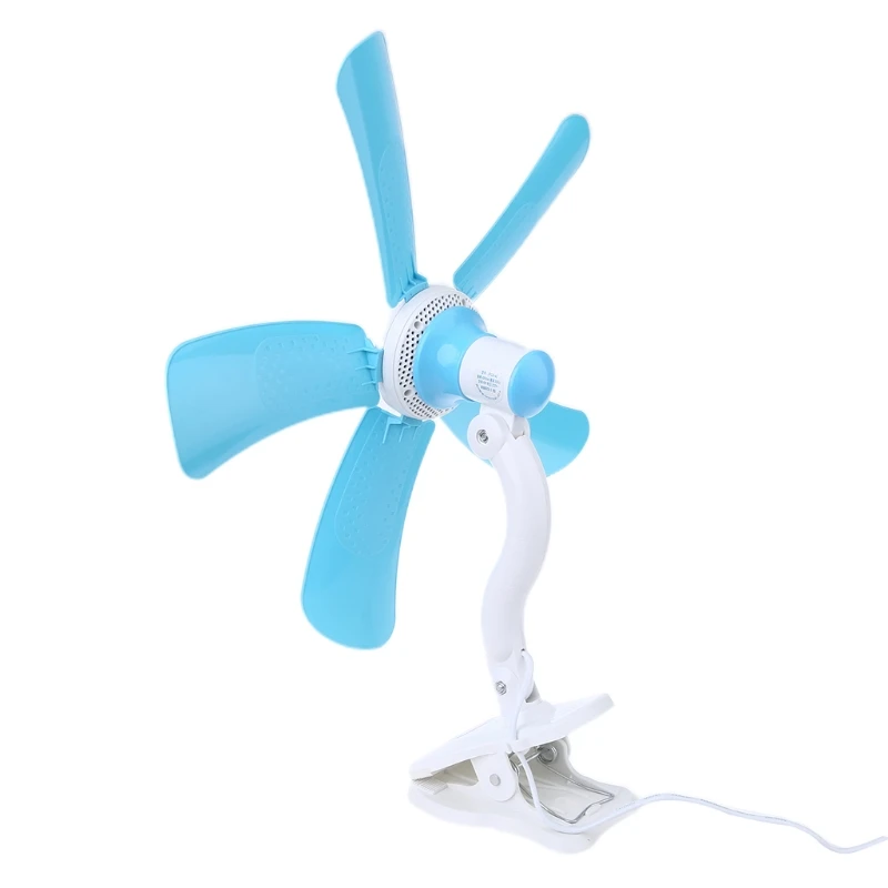 220V Silent Clip Fan US Plug with ON OFF 165cm Cable Desk Fan