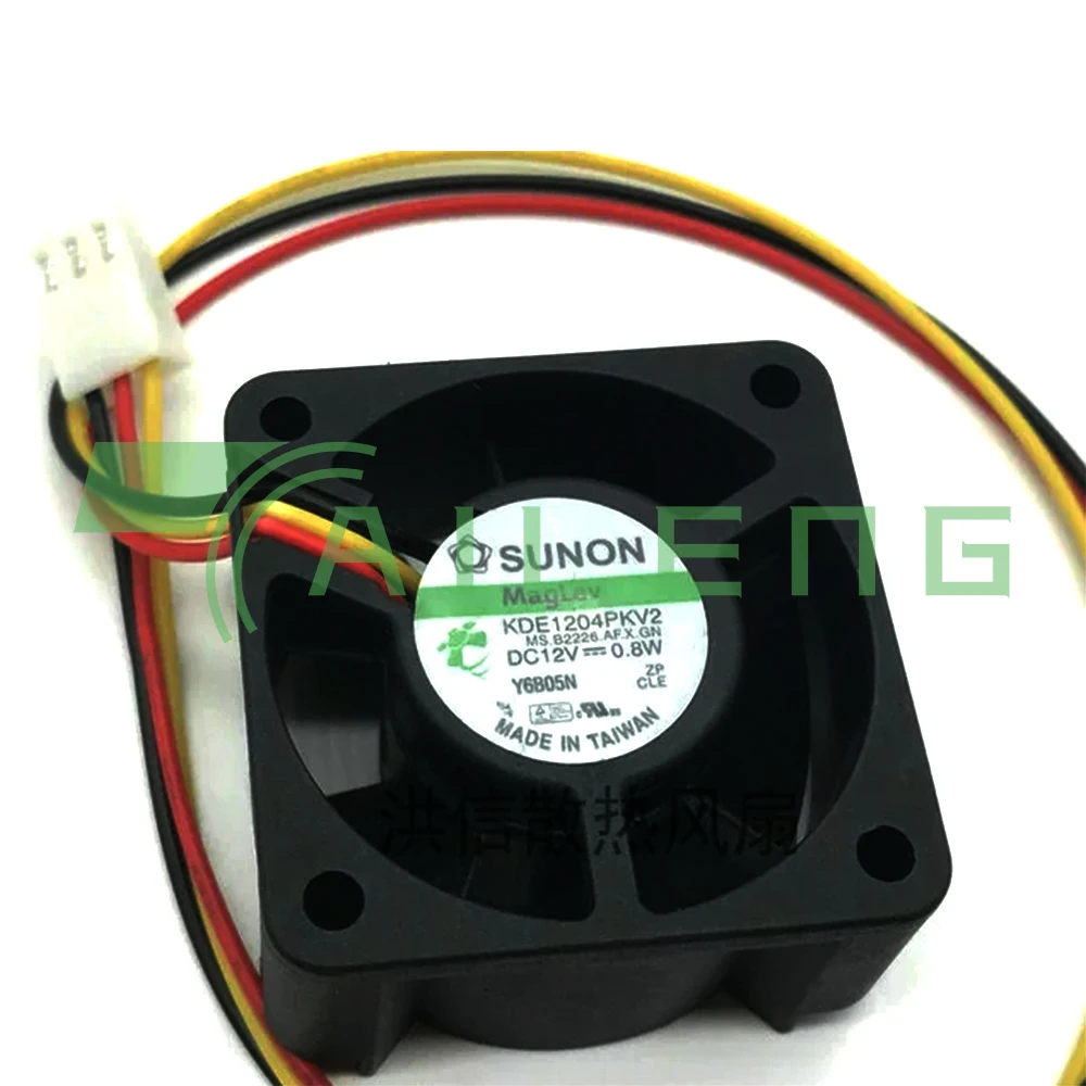 

new 40mm Fan For Sunon KDE1204PKV2 MS.B2226.AF.X.GN Silent 40*40*20mm Maglev DC 12v Quient Axial Cooling Fan