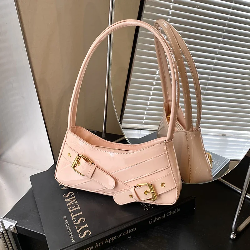 

Valentine's Day High-end Niche Bag Women's Large Capacity 2025 New Spring Fashion Single Shoulder Armpit Bag Work Commuting Sac