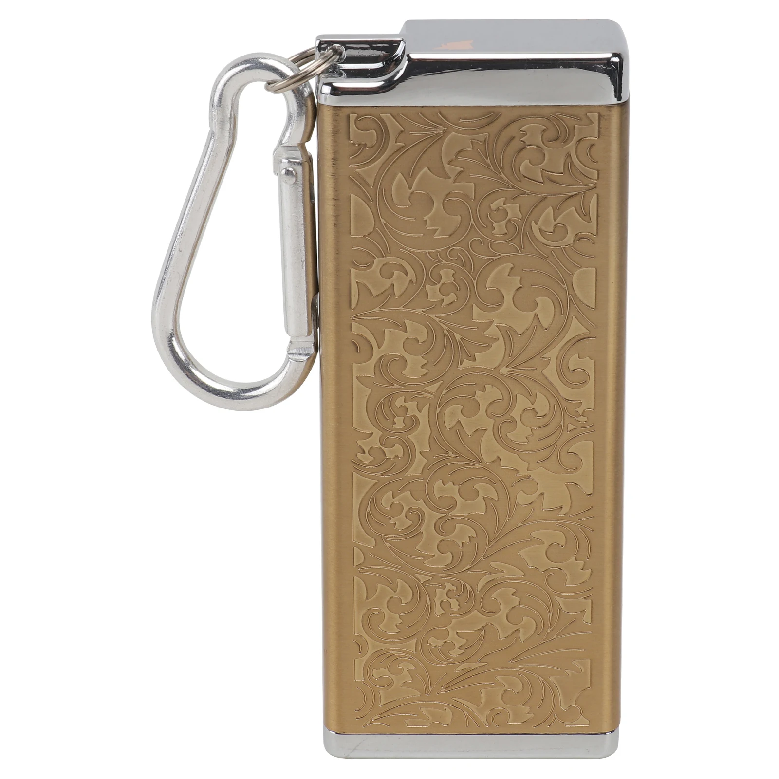 

1pc Portable Ashtray Creative Design Zine Alloy Keychain Windproof For Travel Outdoor Camping Gift For Smokers