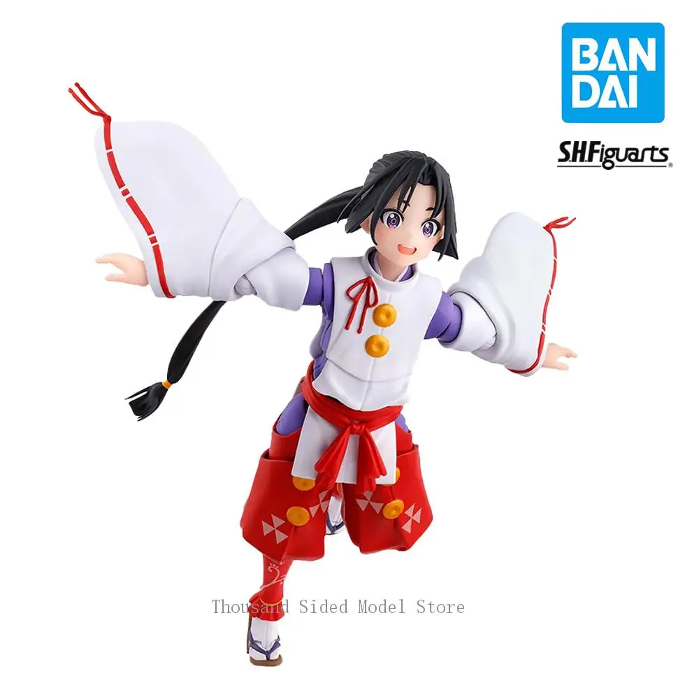 

In Stock Original Bandai S.H.Figuarts Nige Jouzu no Wakagimi Houjou Tokiyuki Action Figure Anime Model SHF Collectible Toys