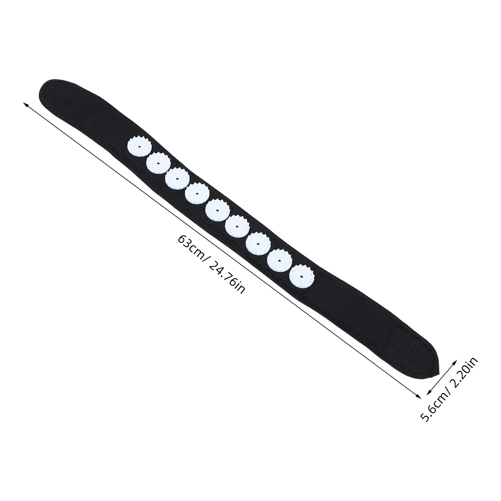 2 قطعة حزام تدليك العلاج بالابر قابل للتعديل عقال للاسترخاء الرقبة والرأس سبايك العلاج العضلات